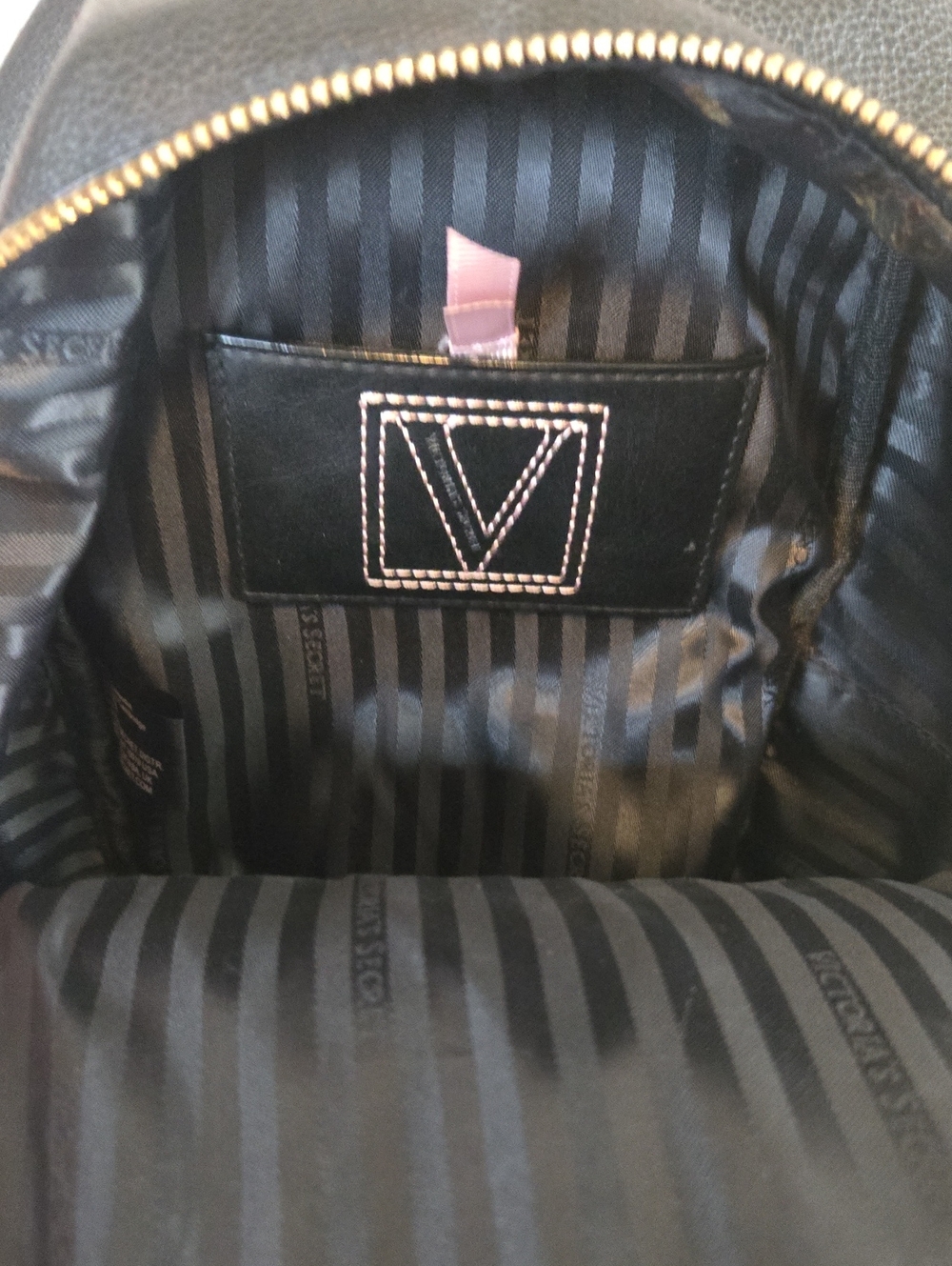 Victoria Secret Studded Black Mini Backpack - Picture 6 of 8